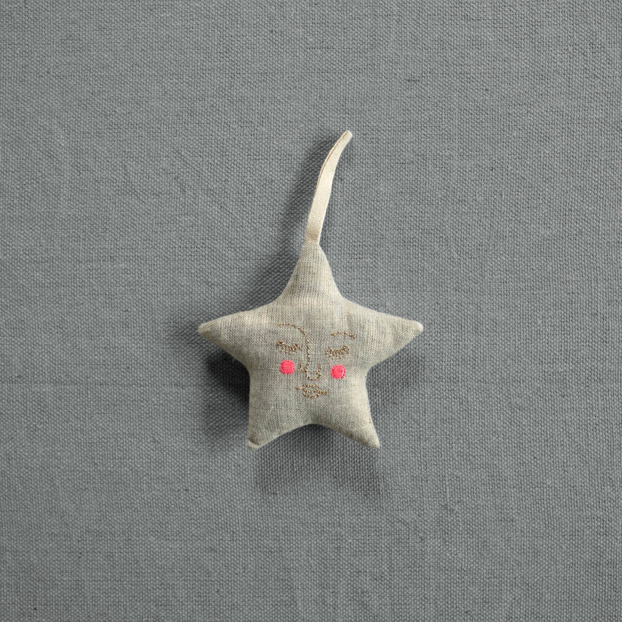 Handsome Star - Lavender Sachet Ornament
