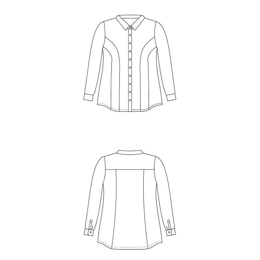 Harrison Shirt Pattern - Image 7
