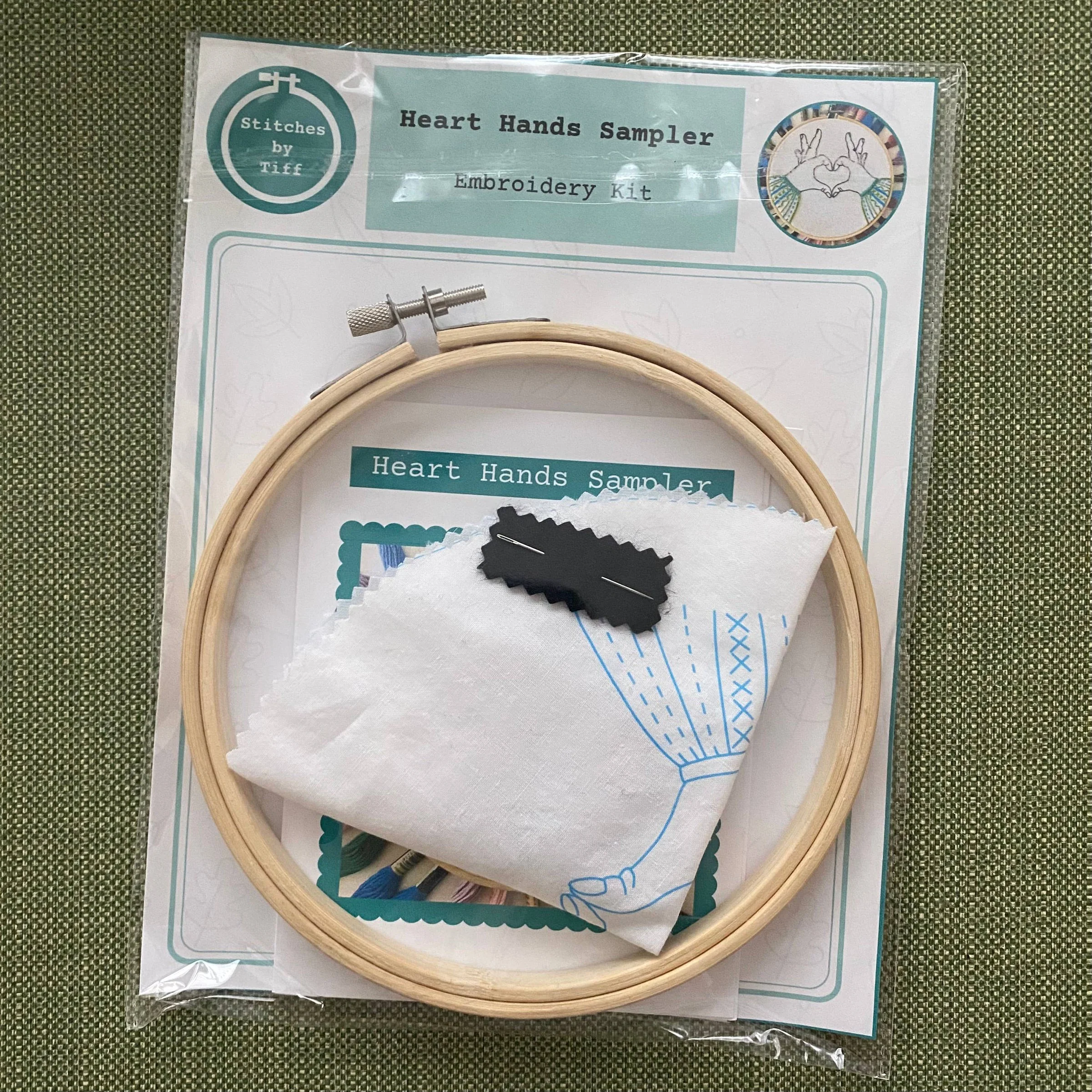 Heart Hands Embroidery Kit - Image 6