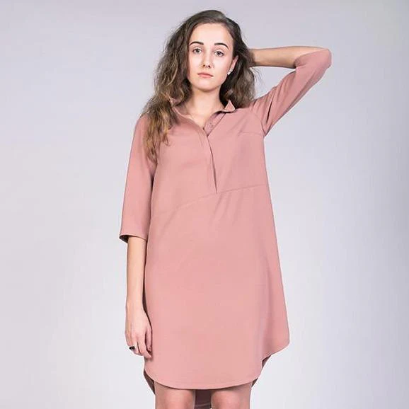 Helmi Trench Blouse & Tunic Dress Pattern - Image 5
