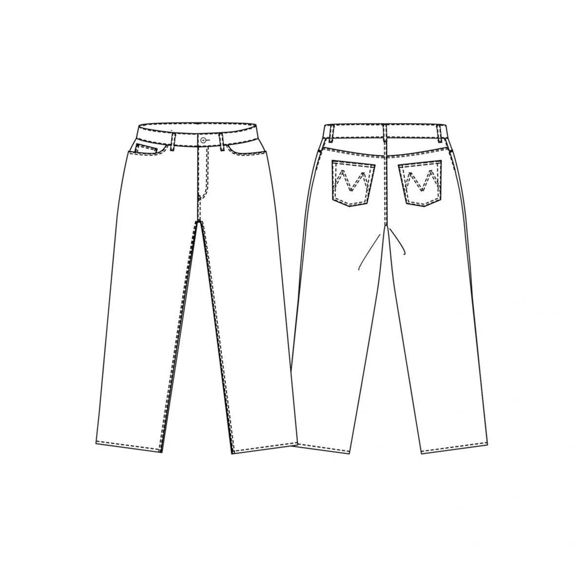 Heroine Jeans Pattern - PDF DOWNLOAD - Image 6