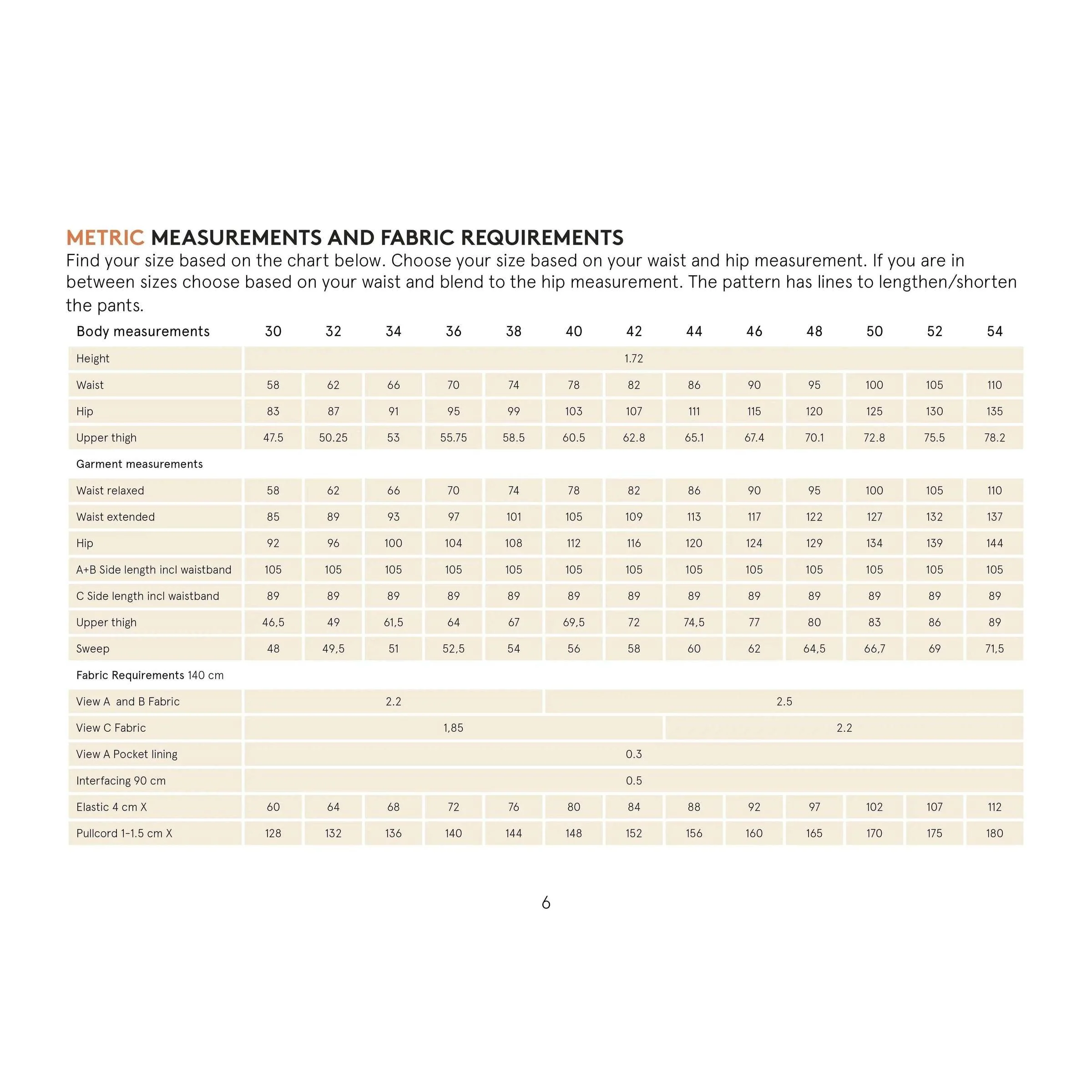 High Waist Pants Pattern - PDF DOWNLOAD - Image 8