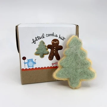 Holiday Cookie Needle Felting Kit