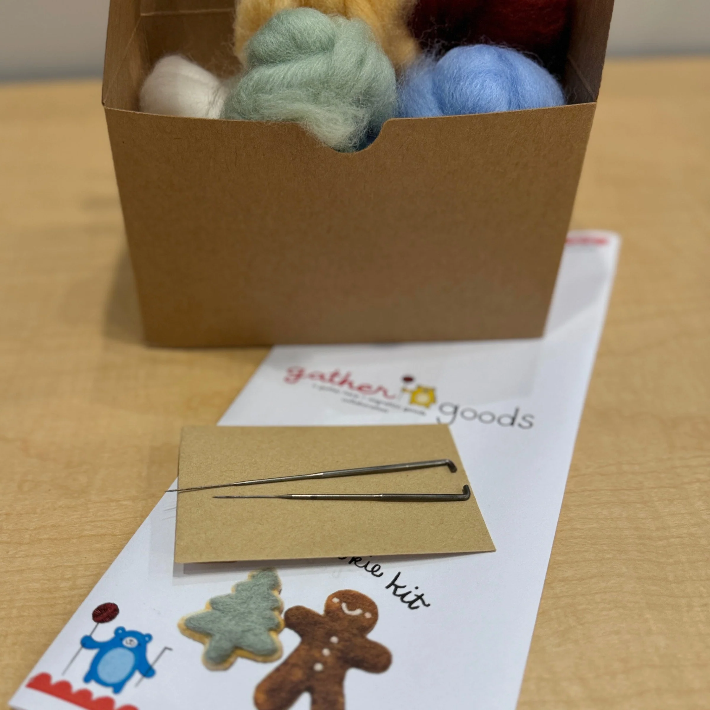 Holiday Cookie Needle Felting Kit - Image 2