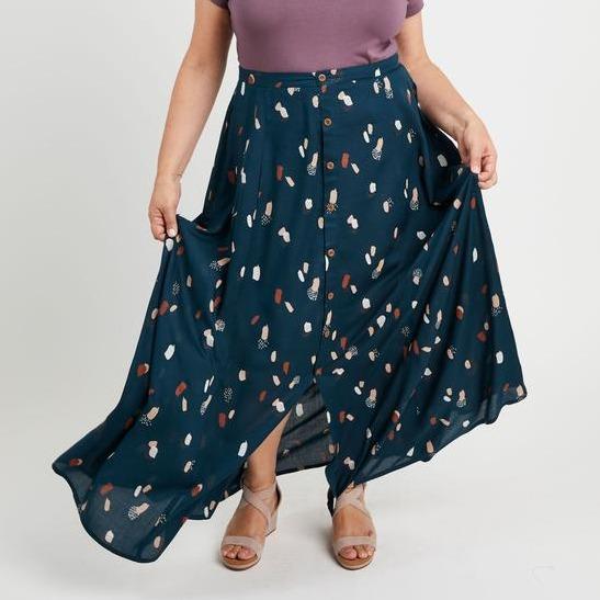 Holyoke Maxi Dress & Skirt Pattern - Image 4