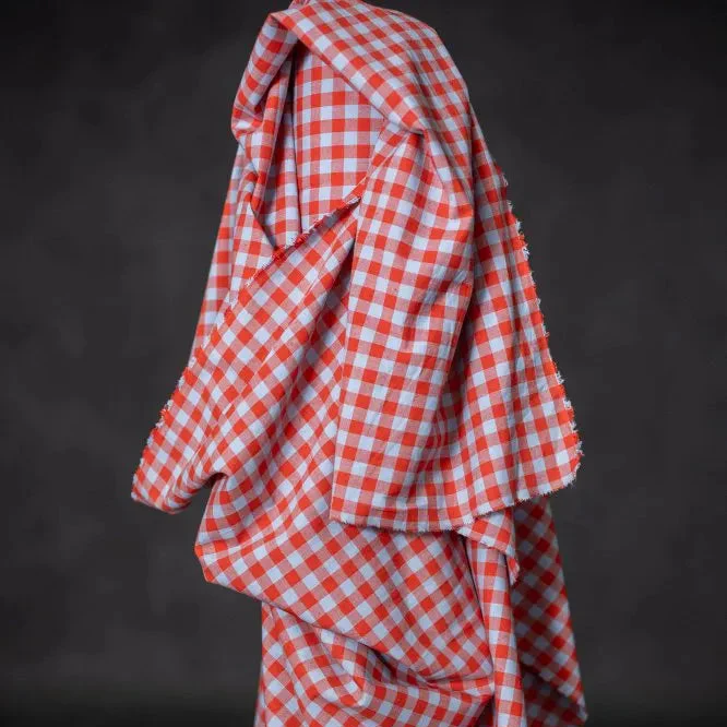 Hot Candy Gingham Cotton/Linen