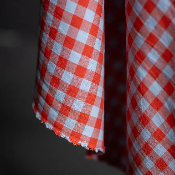 Hot Candy Gingham Cotton/Linen - Image 2