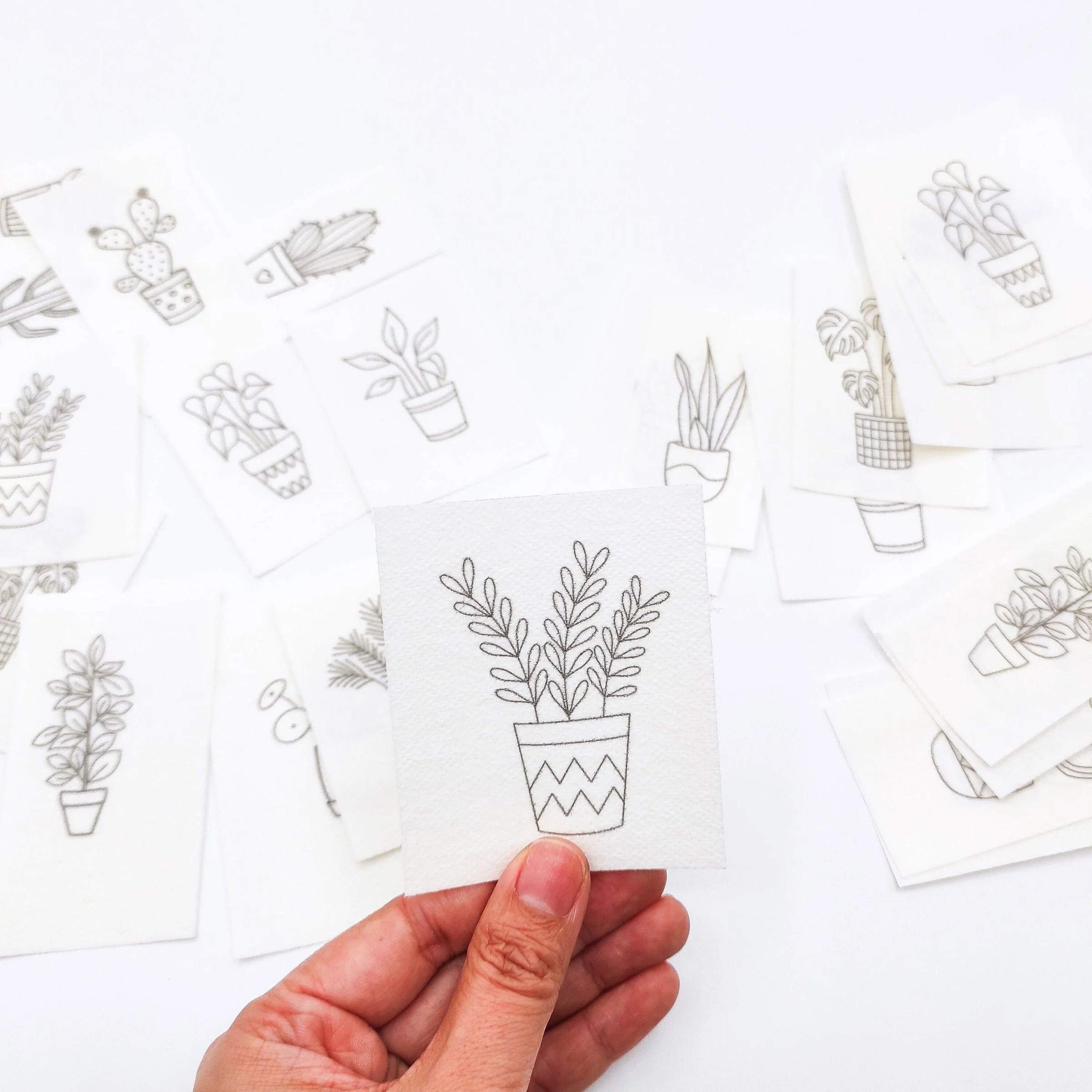 House Plant Stick & Stitch Embroidery Patterns - Image 3