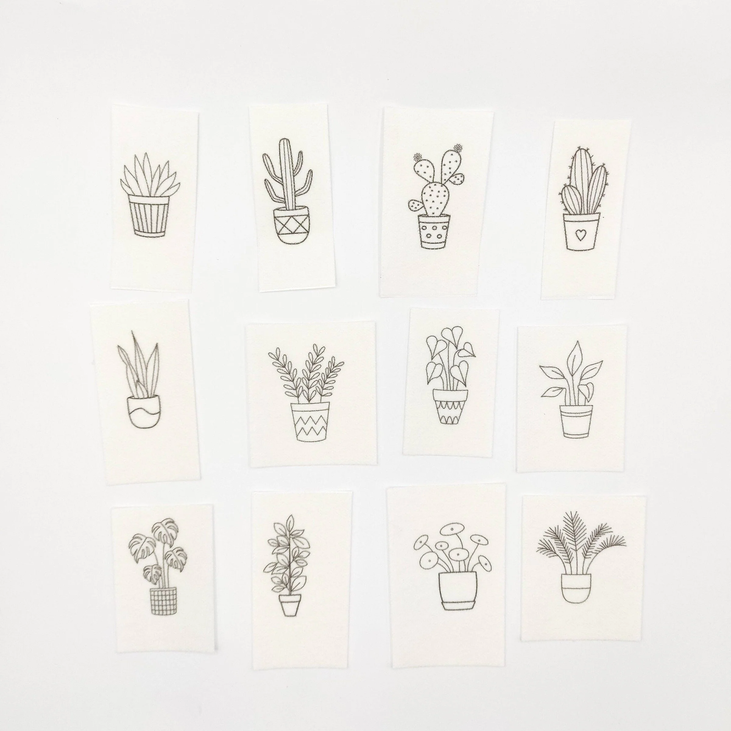 House Plant Stick & Stitch Embroidery Patterns - Image 4