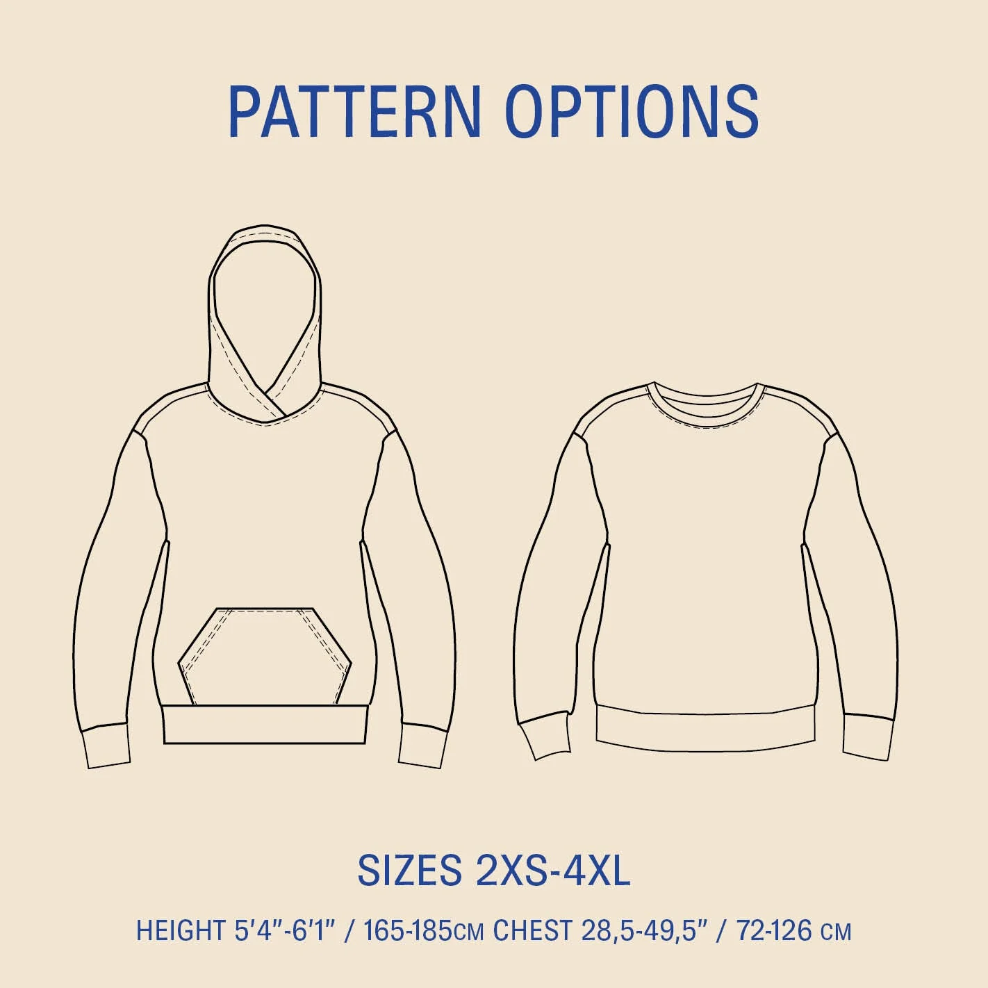 Hubert Hoodie Pattern - PDF DOWNLOAD - Image 2
