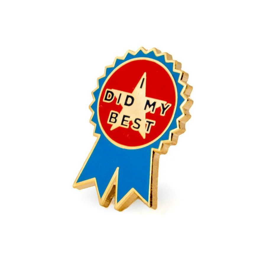 I Did My Best Enamel Pin - Image 2