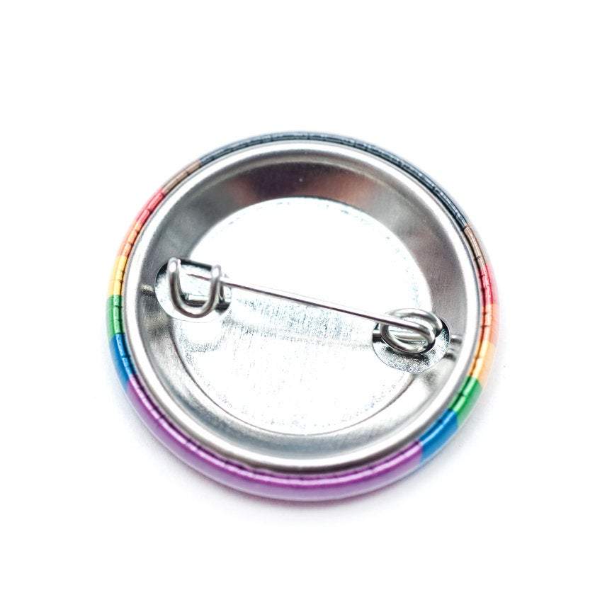 I Love My Dads LGBTQ+ Button - Image 3