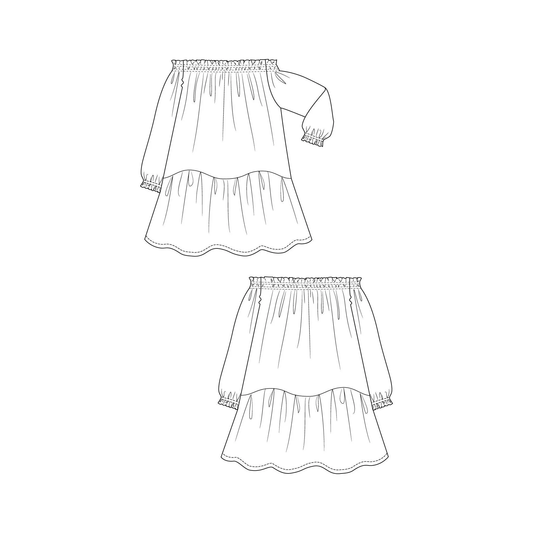 ILMA Smock Dress & Top Pattern - PDF DOWNLOAD - Image 9