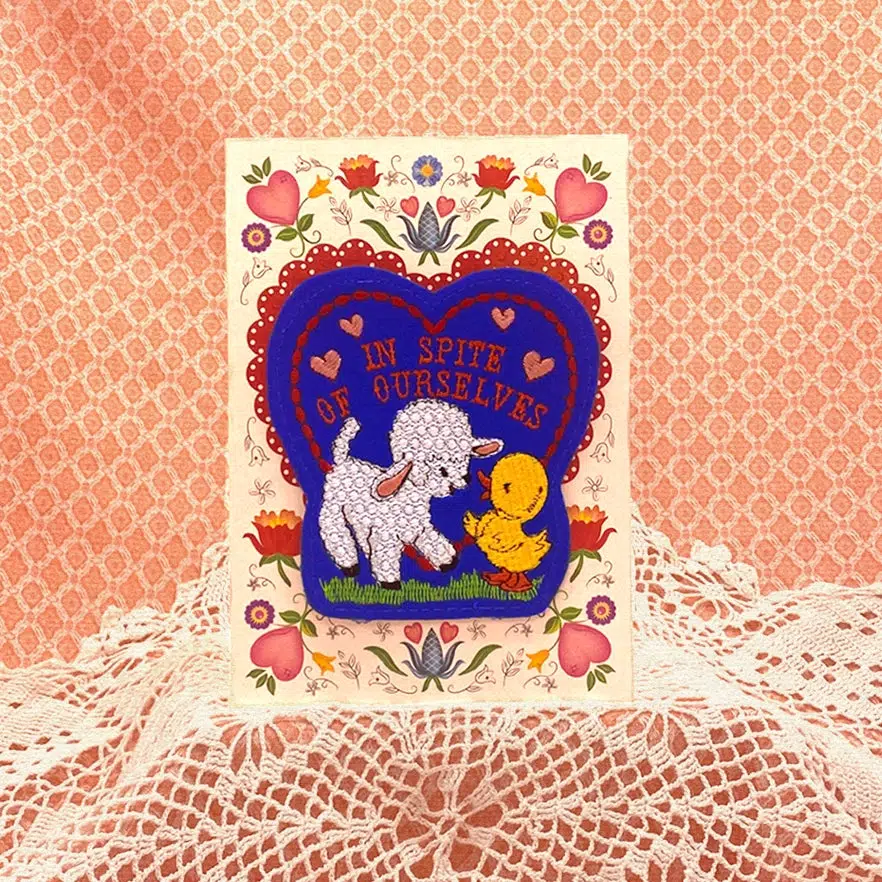 In Spite Of Ourselves Patch and Greeting Card