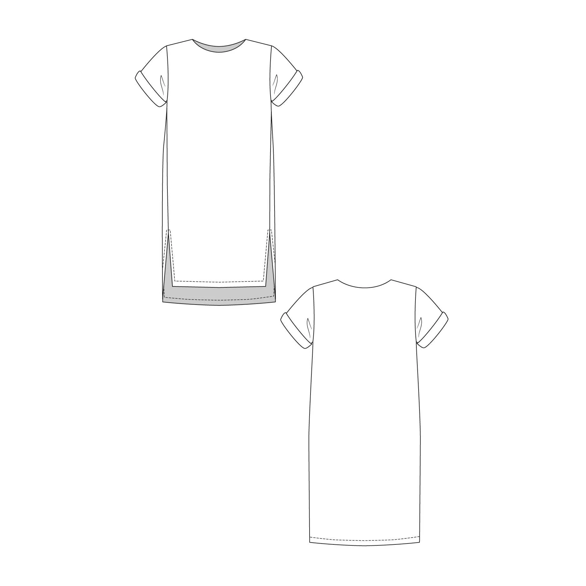 INARI Dress & Crop Tee Pattern - PDF DOWNLOAD - Image 7