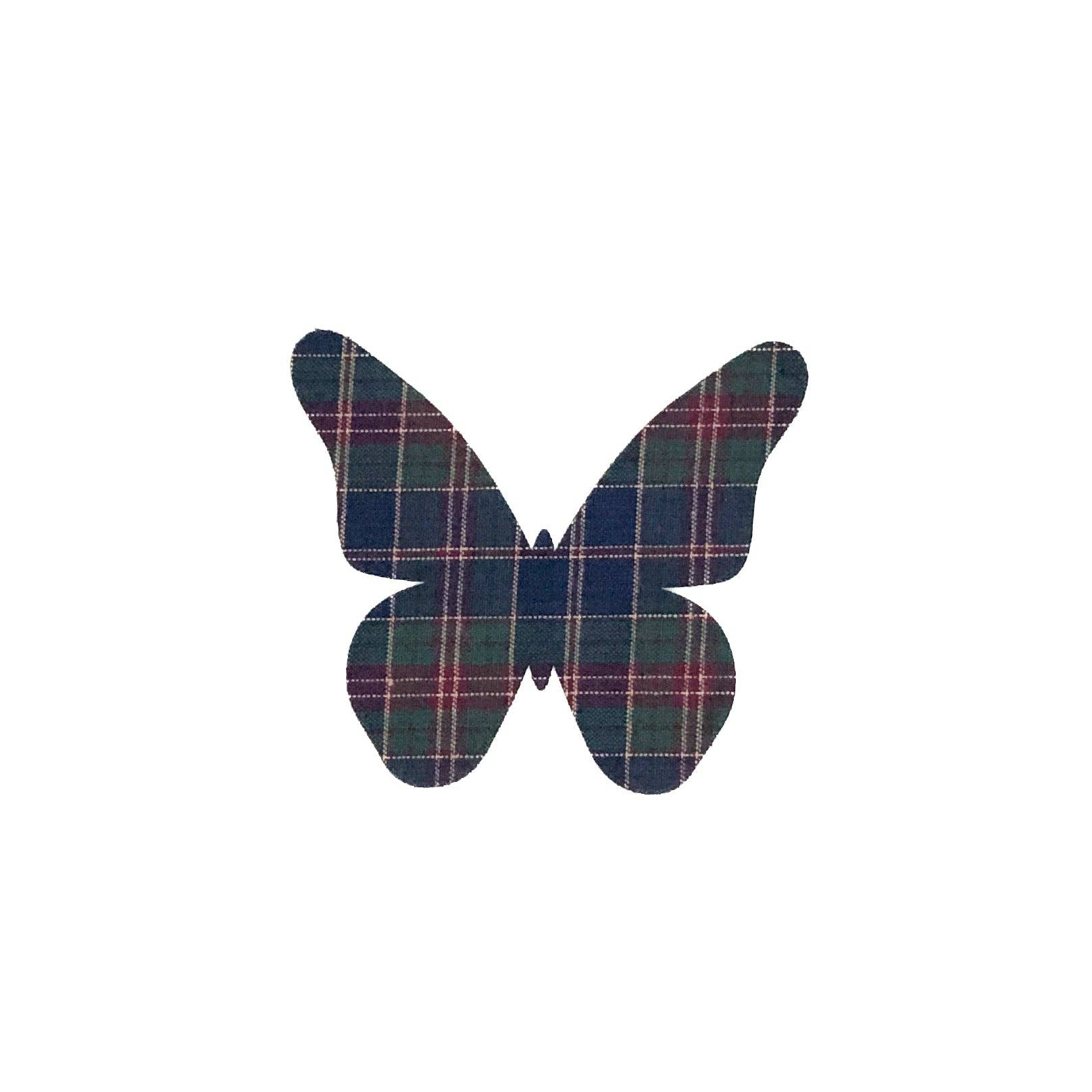 Medium Cotton Butterfly Iron-On Patch