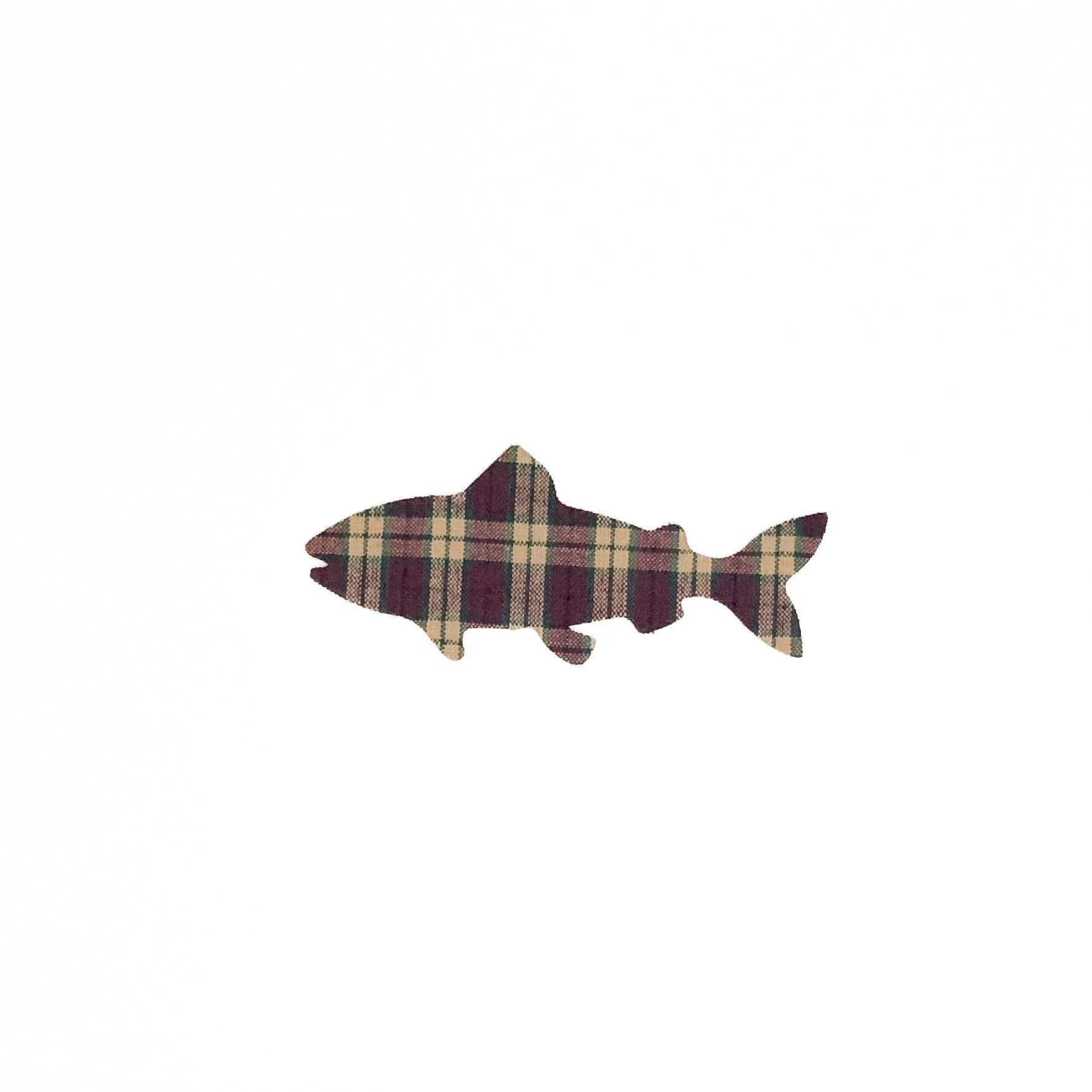Medium Cotton Fish Iron-On Patch