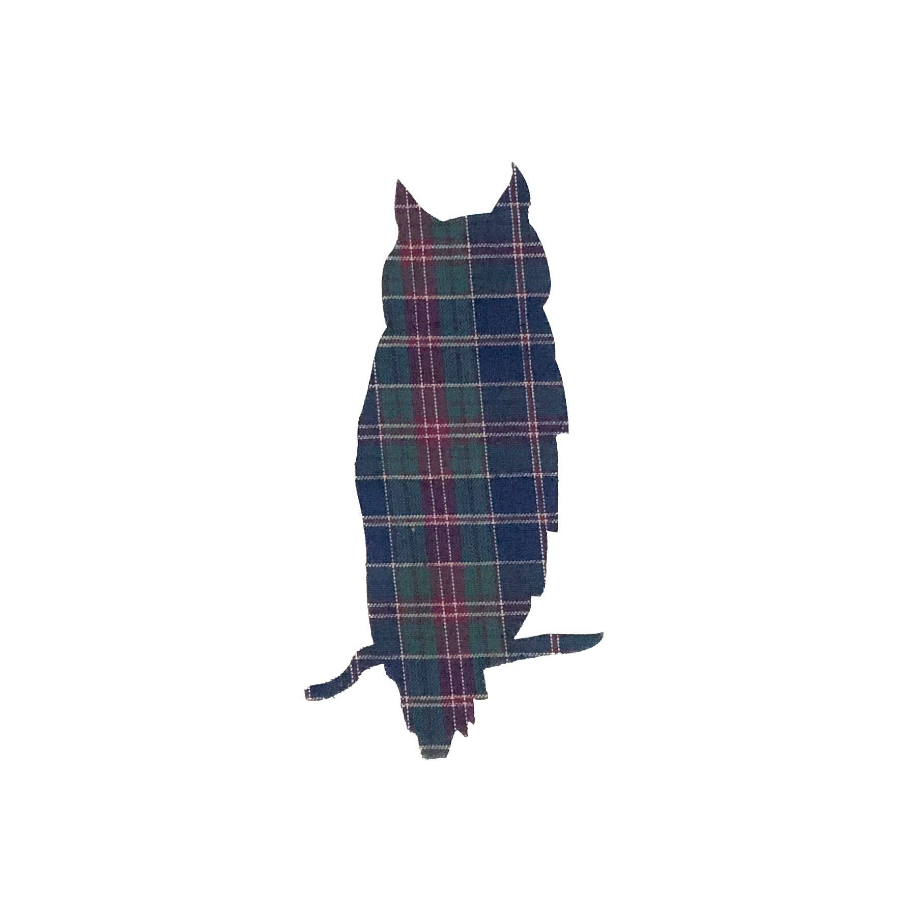 Medium Cotton Owl Iron-On Patch