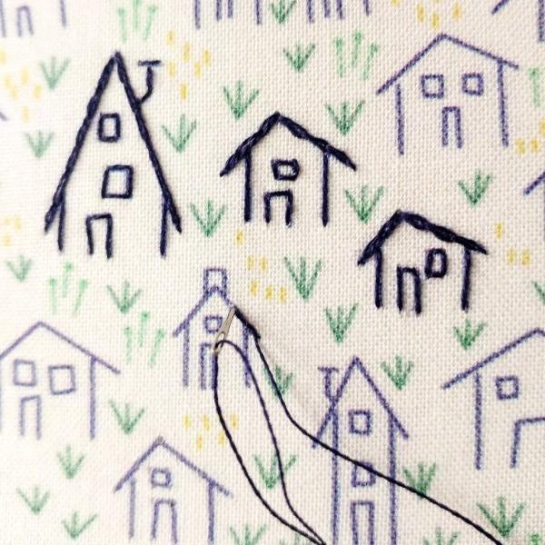 It Takes A Village Embroidery Kit - Image 3