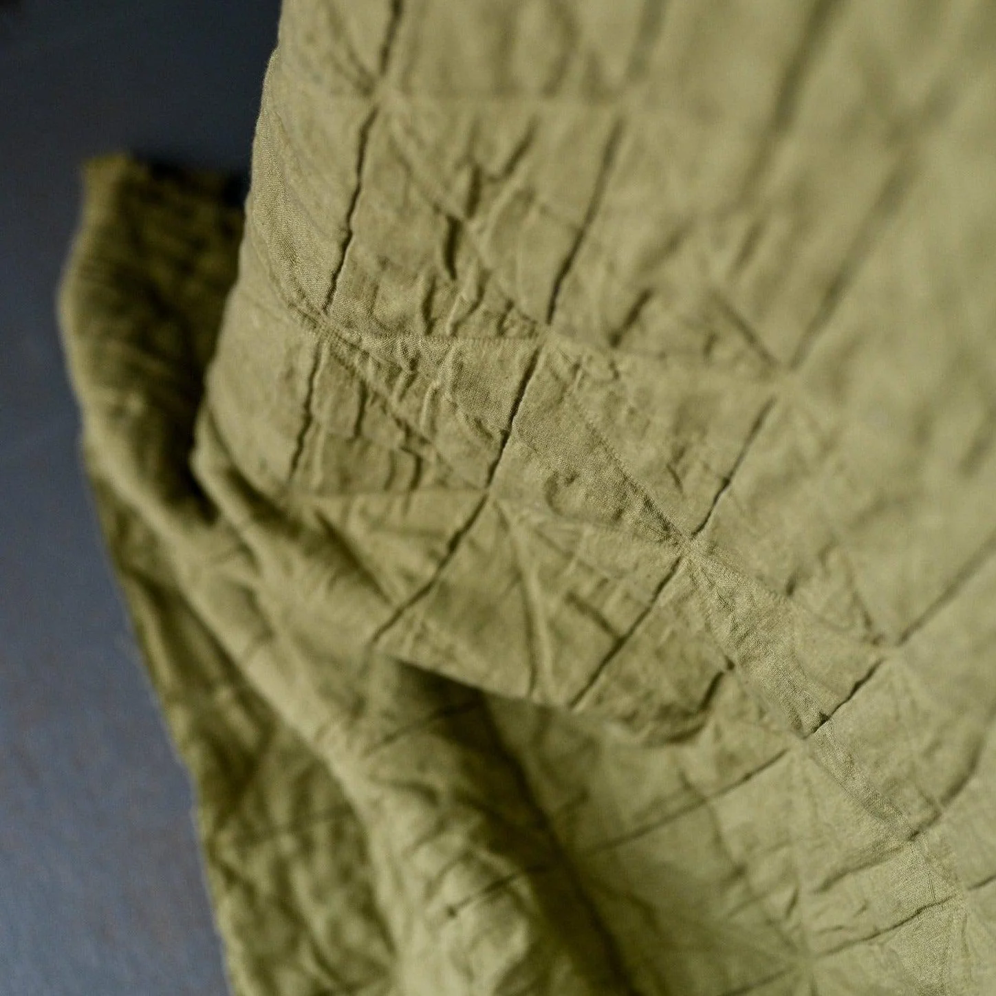 Jacquard Quilted Cotton, Rushes - Image 2