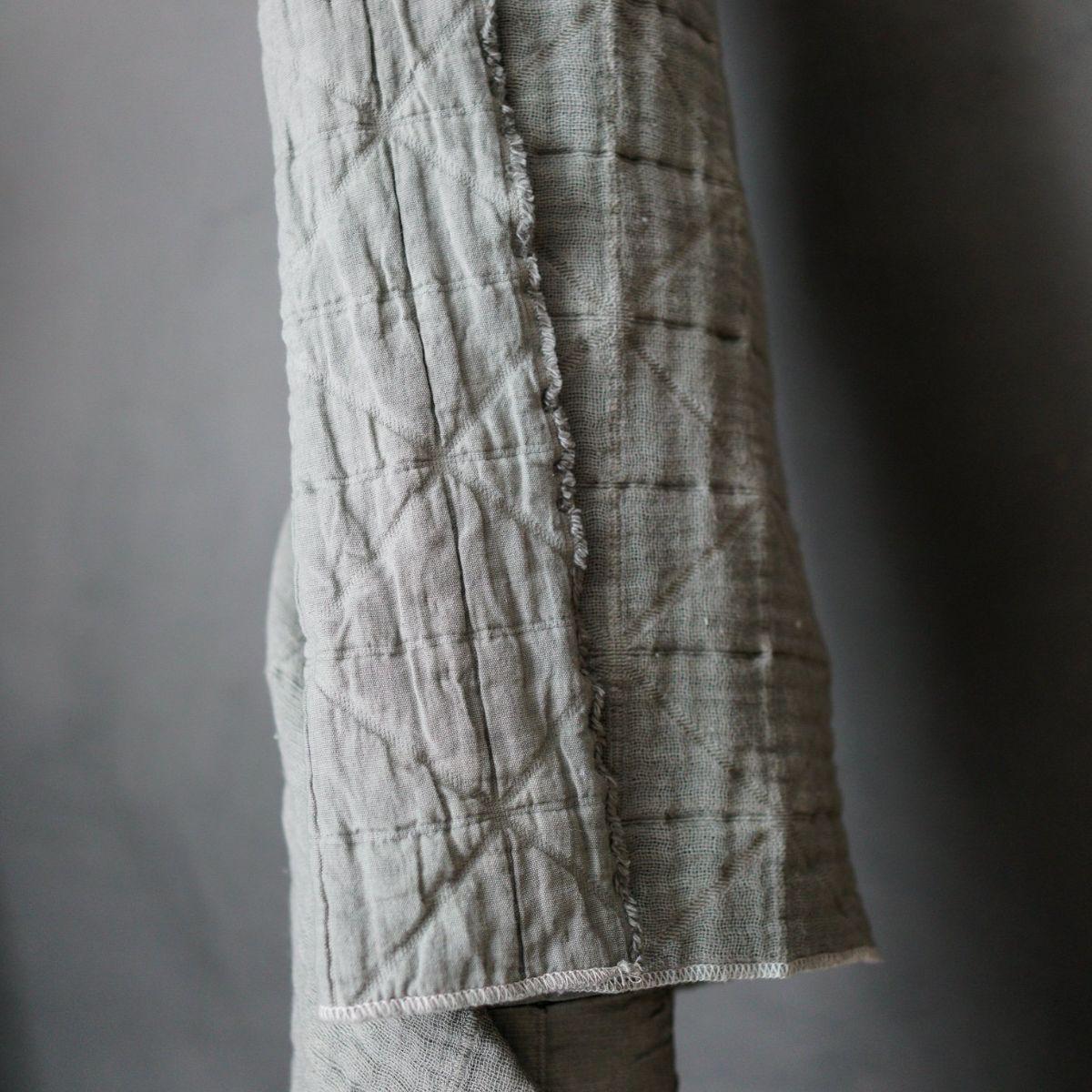 Jacquard Quilted Cotton, Shadow - Image 2