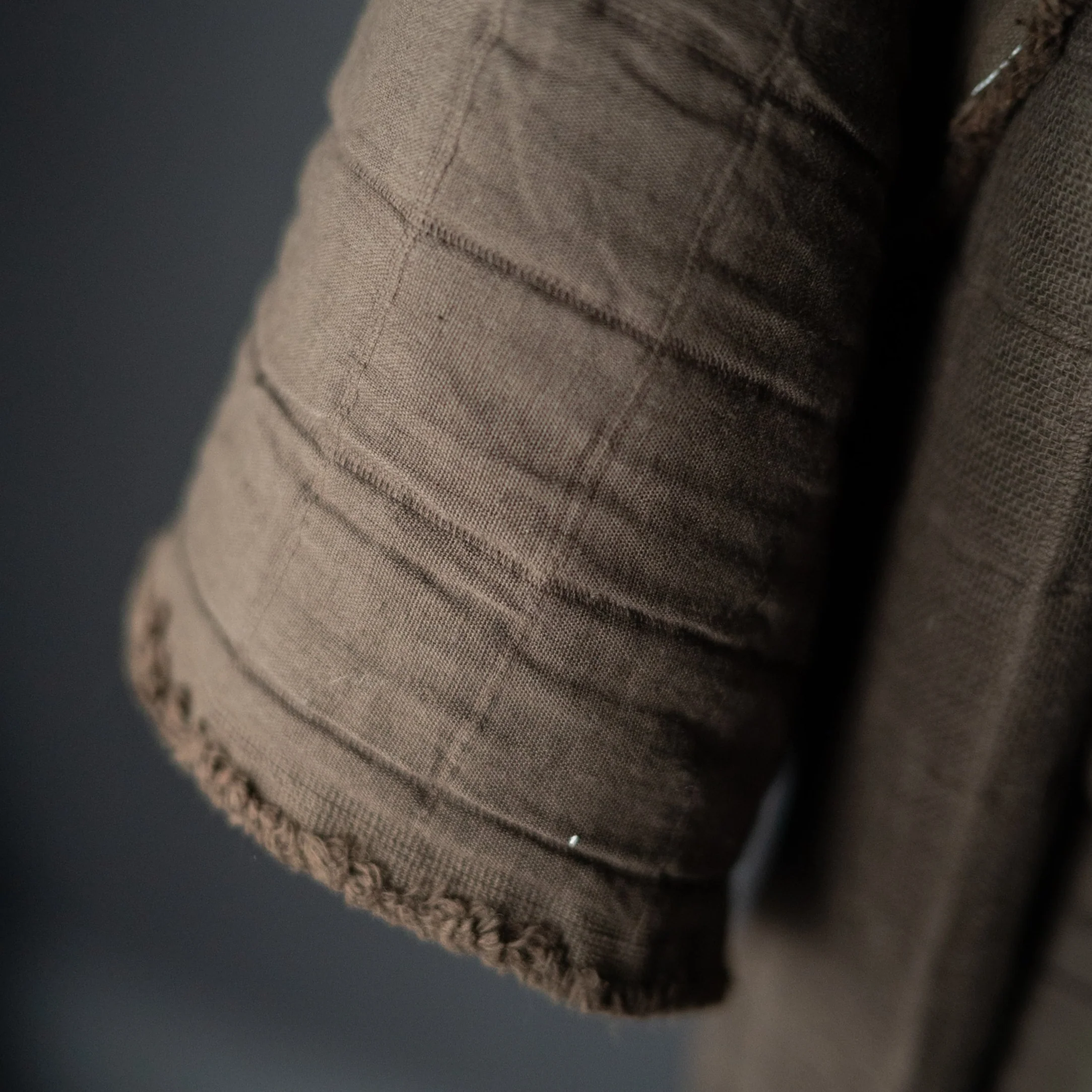 Jacquard Square Quilted Cotton, Land - Image 2