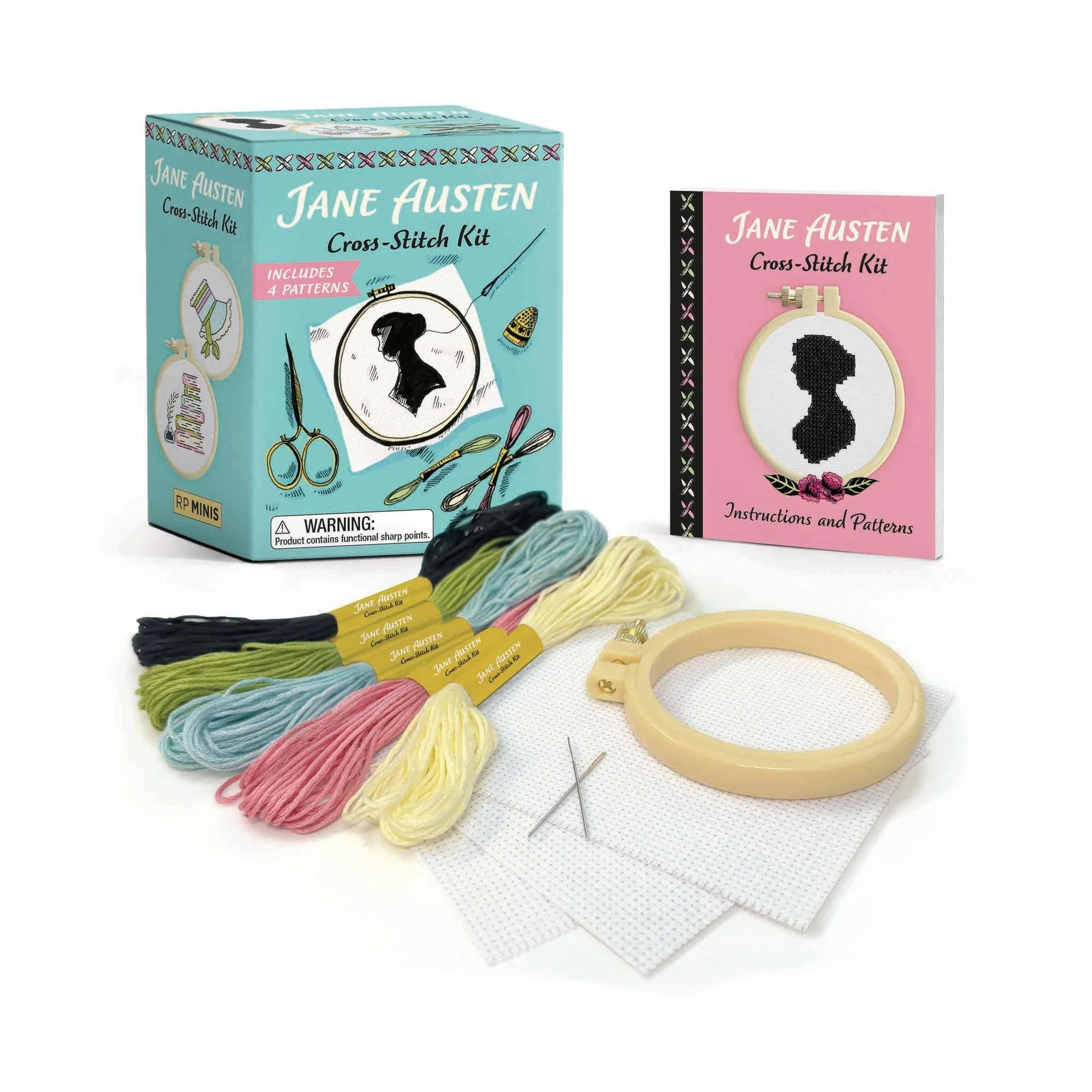 Jane Austen Cross-Stitch Kit
