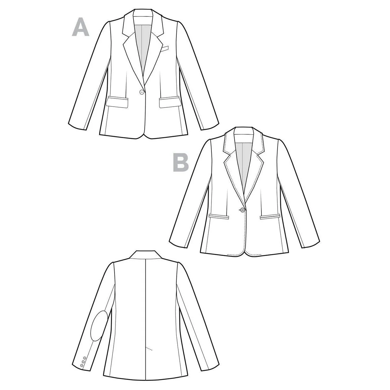 Jasika Blazer Pattern - Image 4