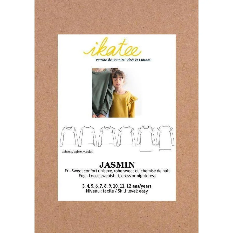 Jasmin Sweatshirt / Dress Pattern - Image 7