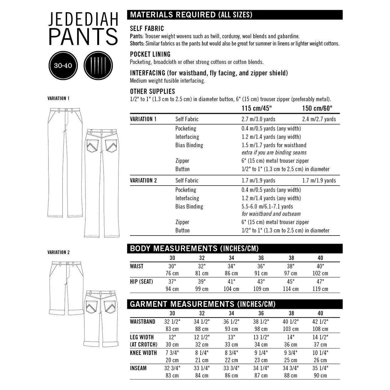 Jedediah Pants Pattern - Image 4