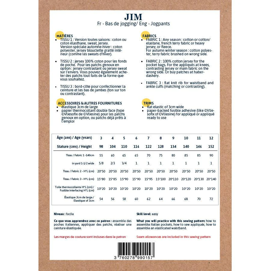 Jim Joggers Pattern - Image 5