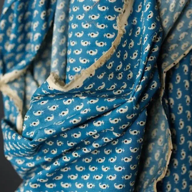 Kali Cyan Indian Cotton - Image 2