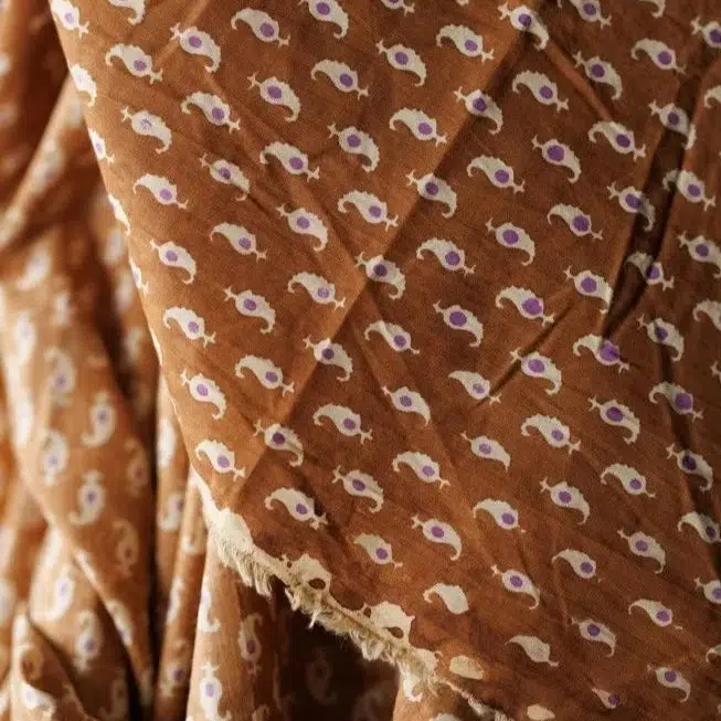 Kali Ochre Indian Cotton - Image 2