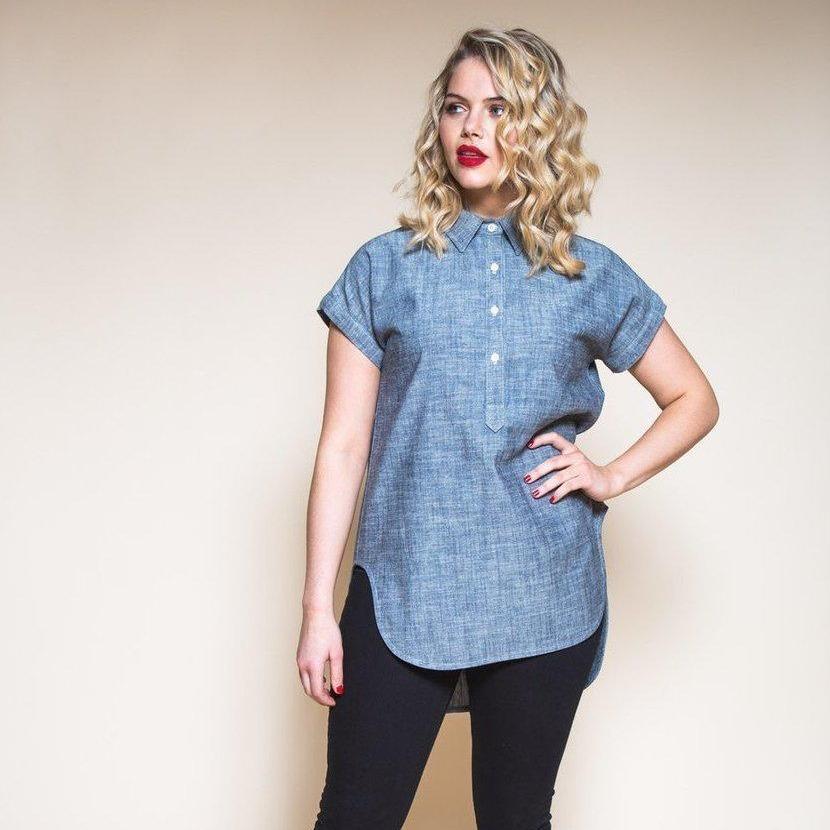 Kalle Shirt & Shirtdress Pattern - Image 3