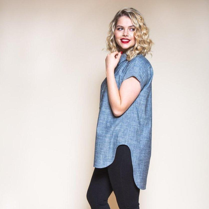 Kalle Shirt & Shirtdress Pattern - Image 4