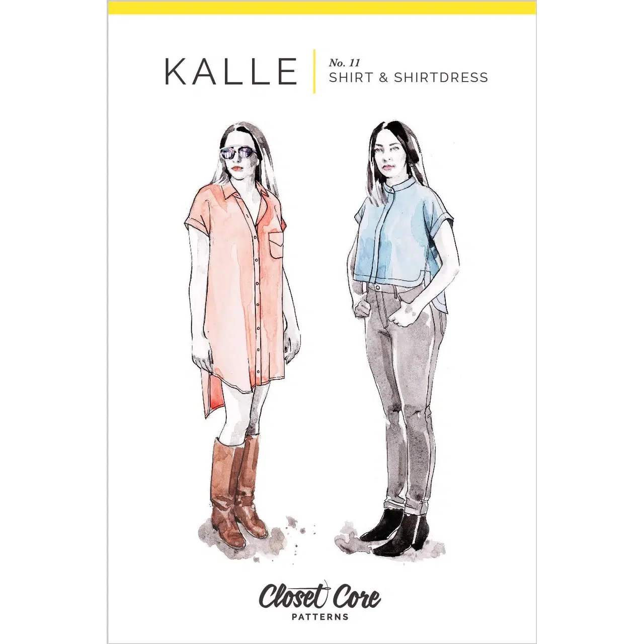 Kalle Shirt & Shirtdress Pattern - Image 8