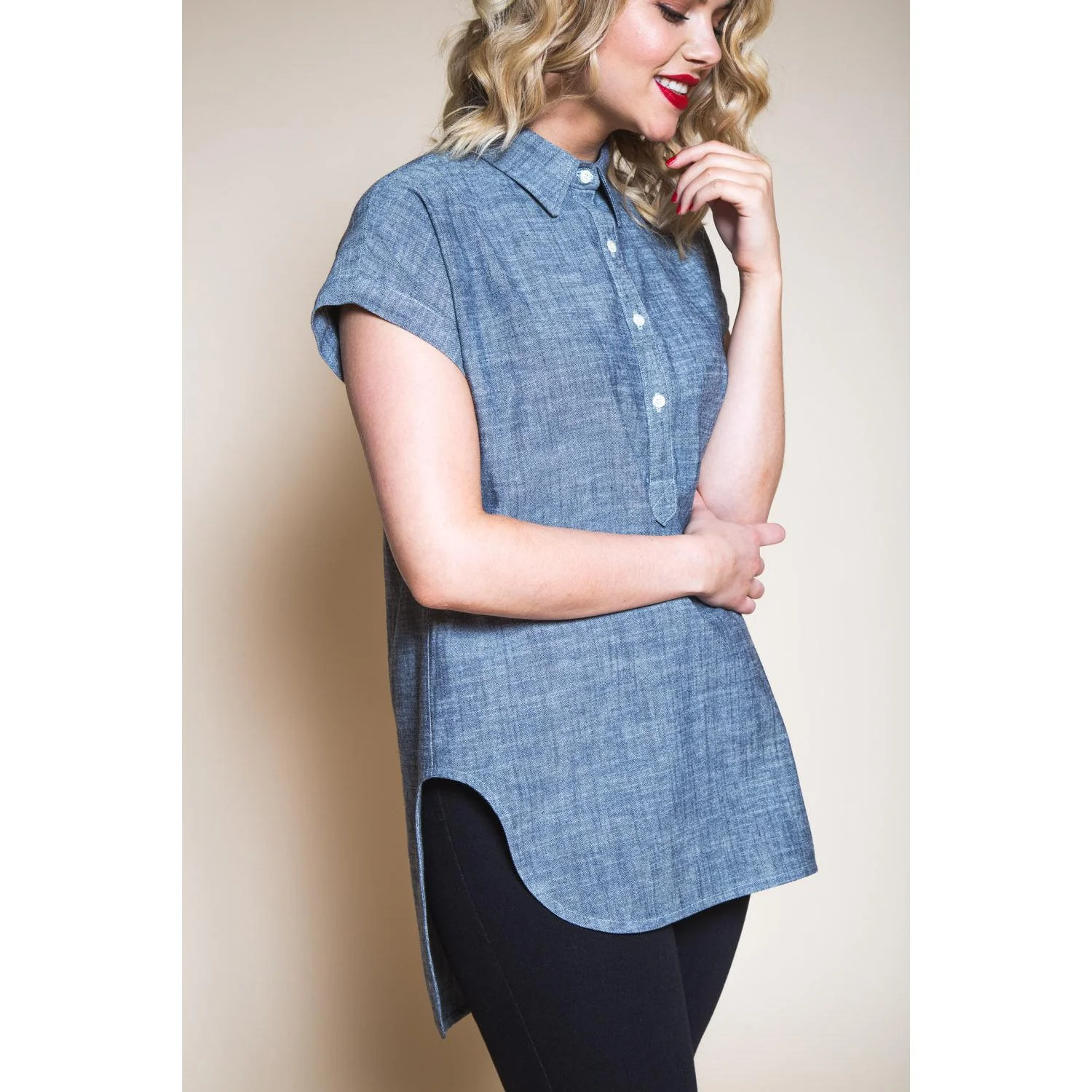 Kalle Shirt & Shirtdress Pattern - PDF DOWNLOAD