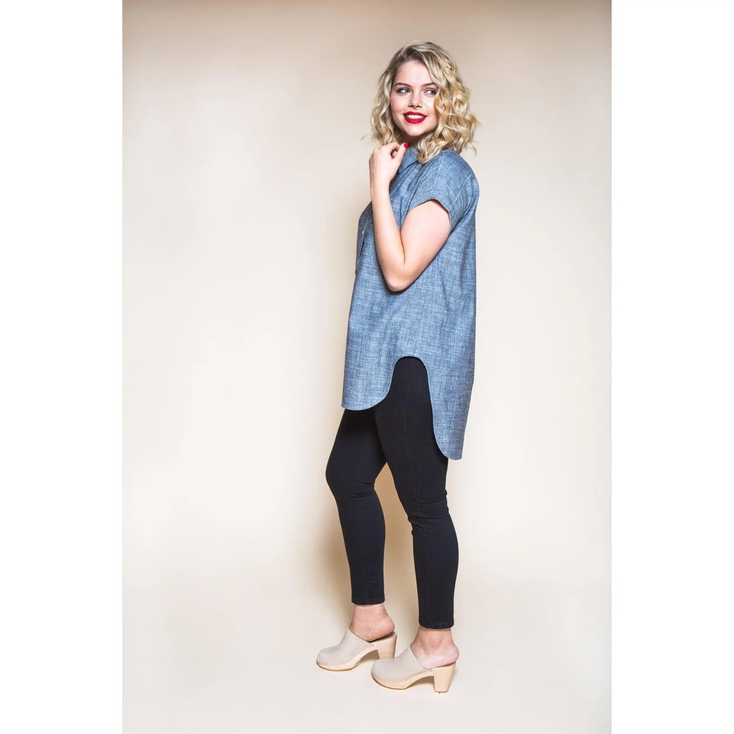 Kalle Shirt & Shirtdress Pattern - PDF DOWNLOAD - Image 2