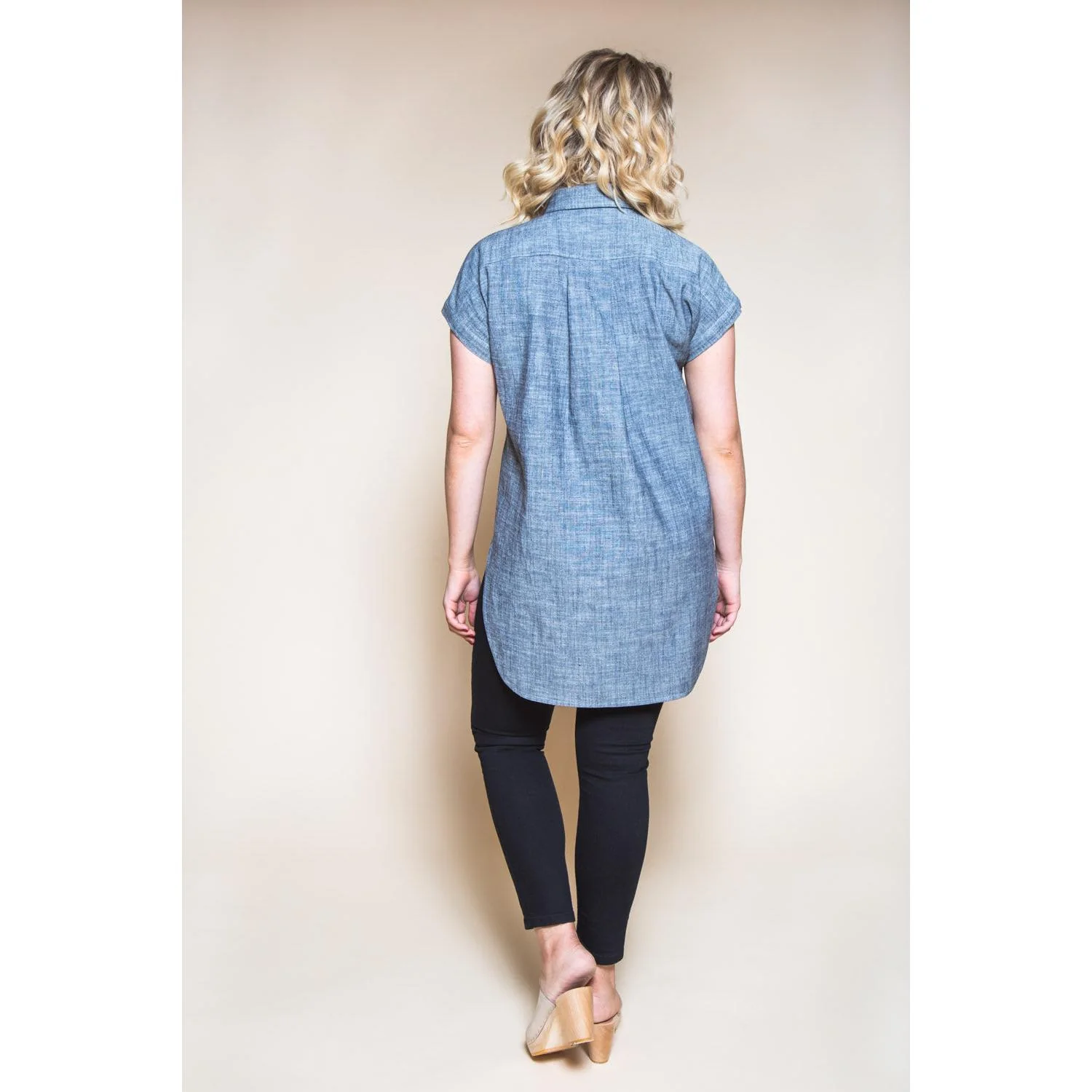 Kalle Shirt & Shirtdress Pattern - PDF DOWNLOAD - Image 3