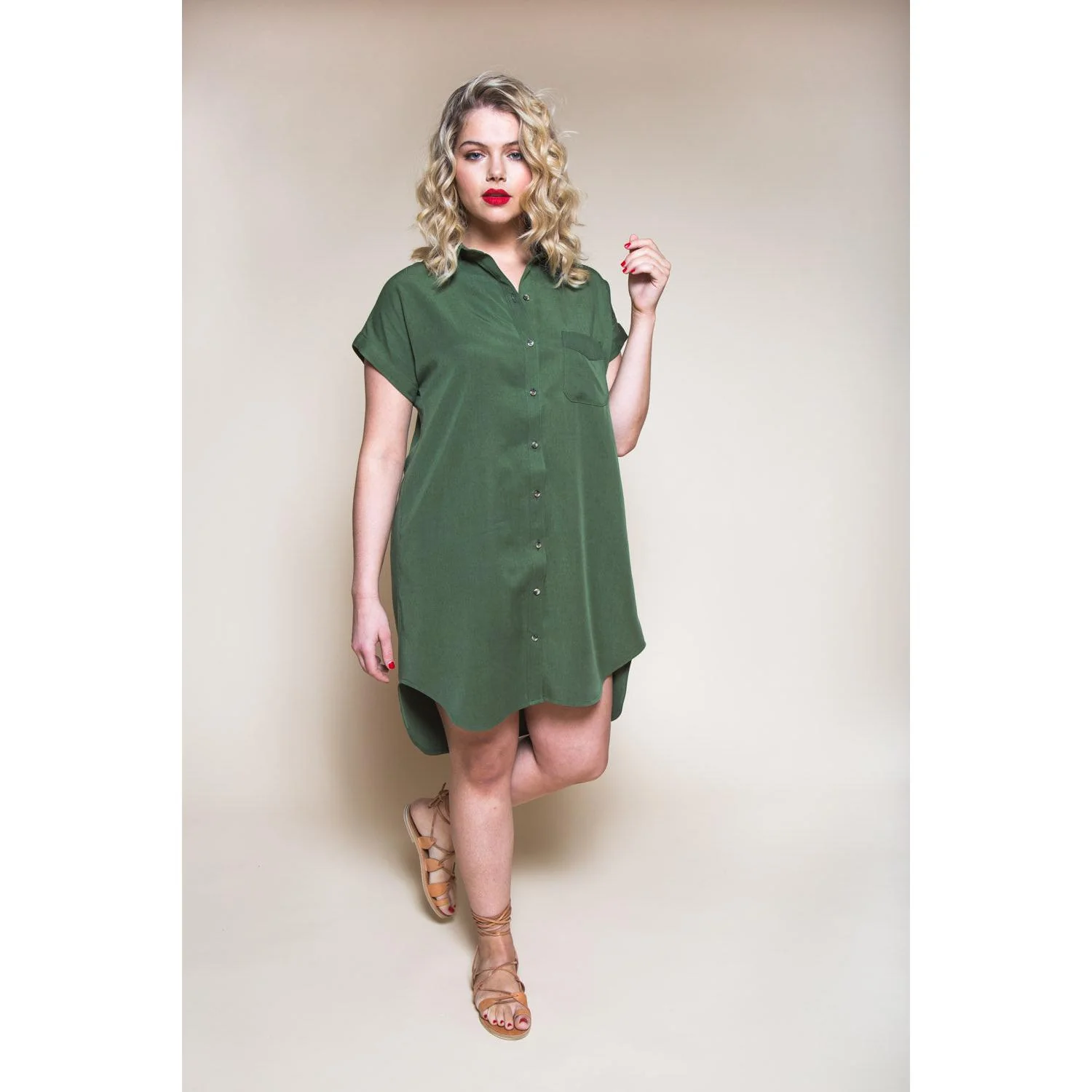 Kalle Shirt & Shirtdress Pattern - PDF DOWNLOAD - Image 8