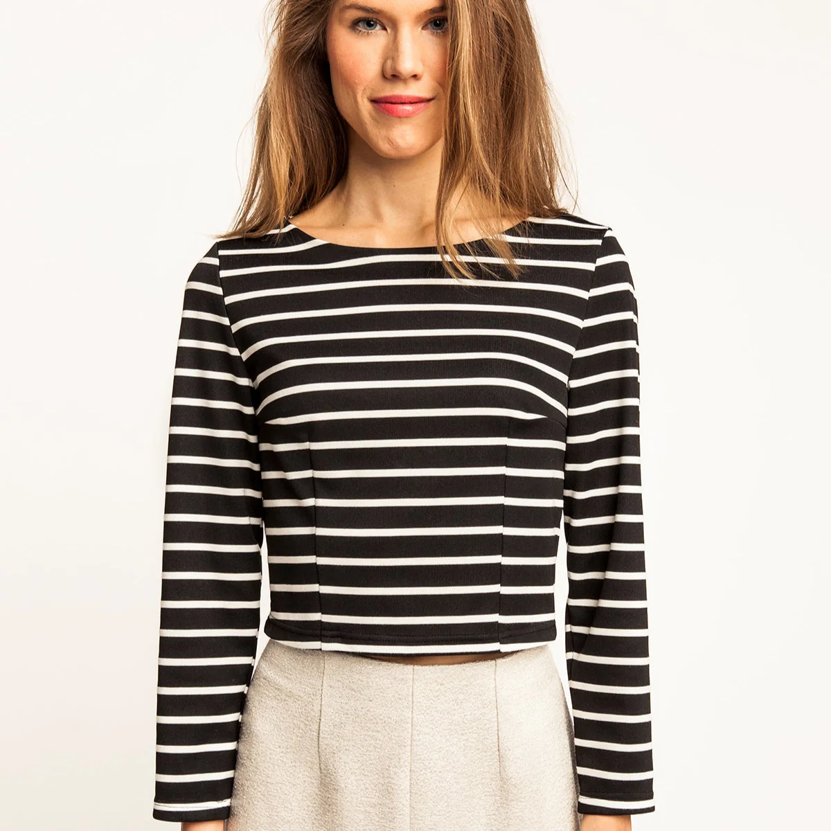 KANERVA Button-Back Tee Pattern - PDF DOWNLOAD