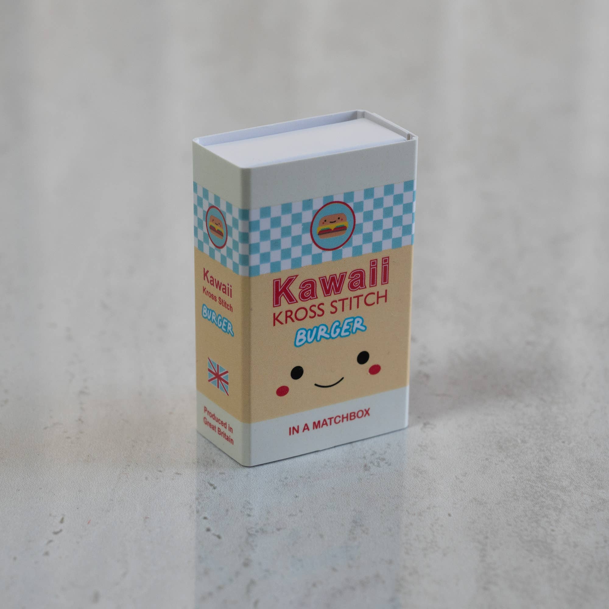 Kawaii Burger Mini Cross Stitch Kit - Image 7