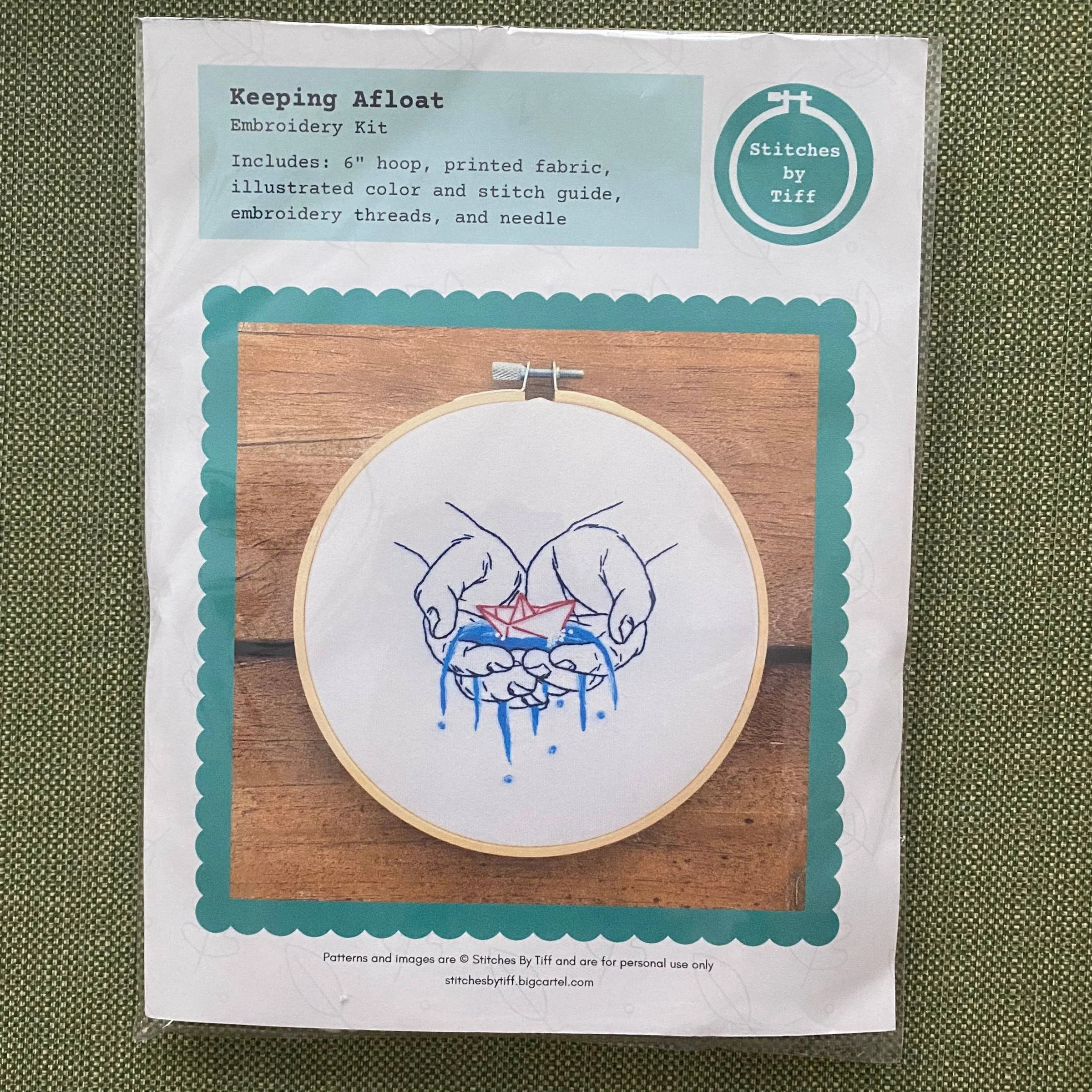 Keeping Afloat Embroidery Kit - Image 4