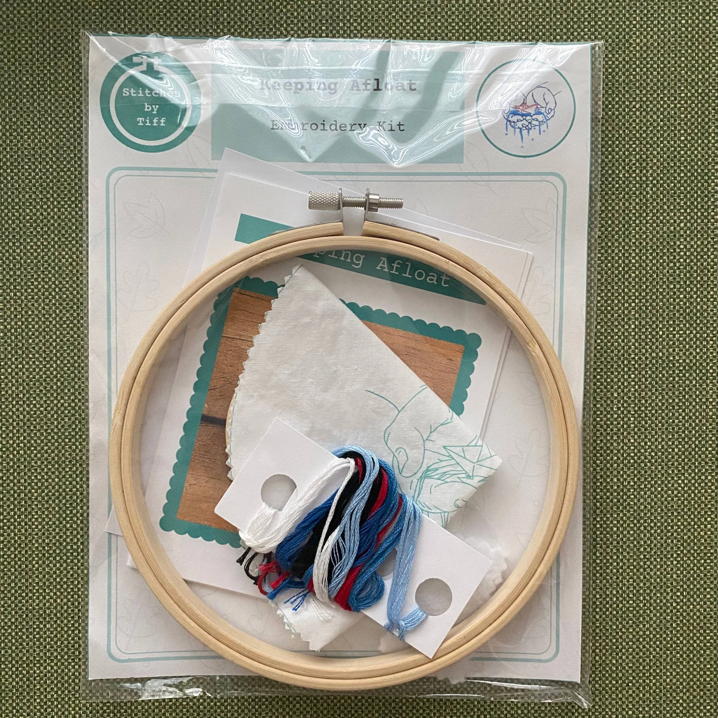 Keeping Afloat Embroidery Kit - Image 5