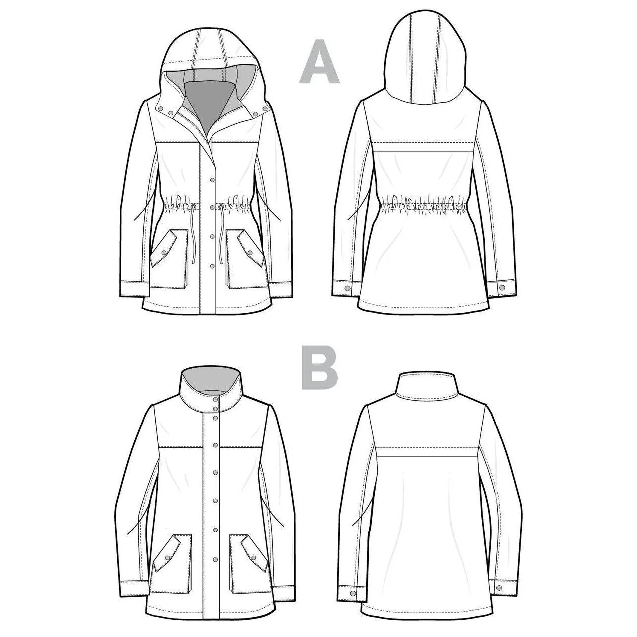 Kelly Anorak Jacket Pattern - Image 12