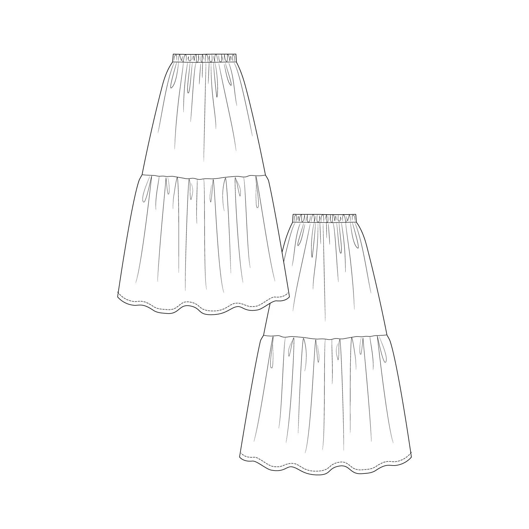 KERTTU Knot Dress & Skirt Pattern - PDF DOWNLOAD - Image 7
