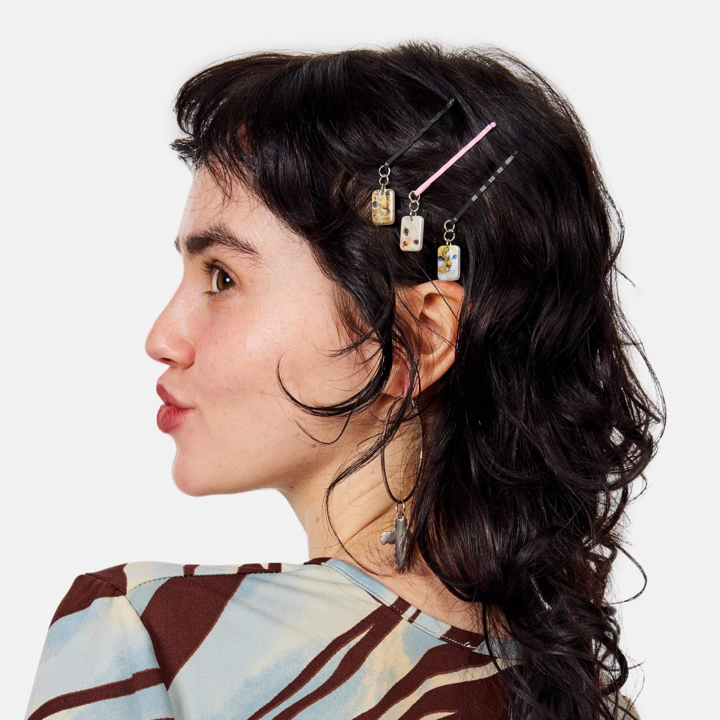 Kitty Bobby Pins - Image 3