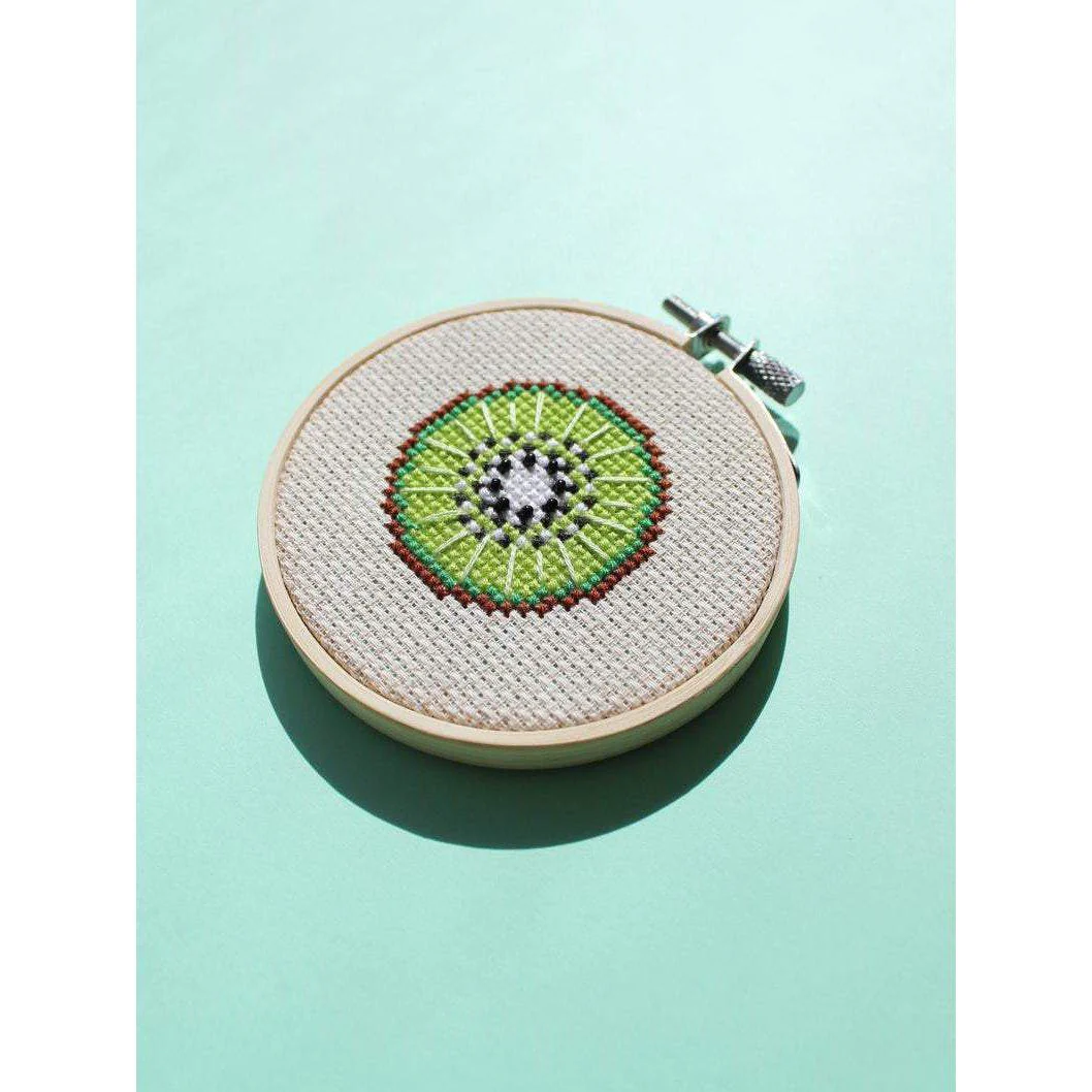 Kiwi 3” Cross Stitch Kit - Image 2