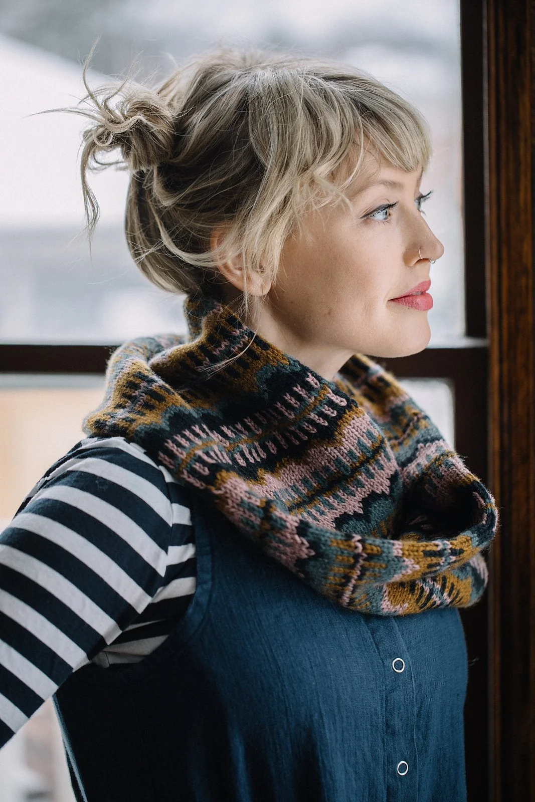 Knit Colorwork Cowl - 2 sessions - Image 2