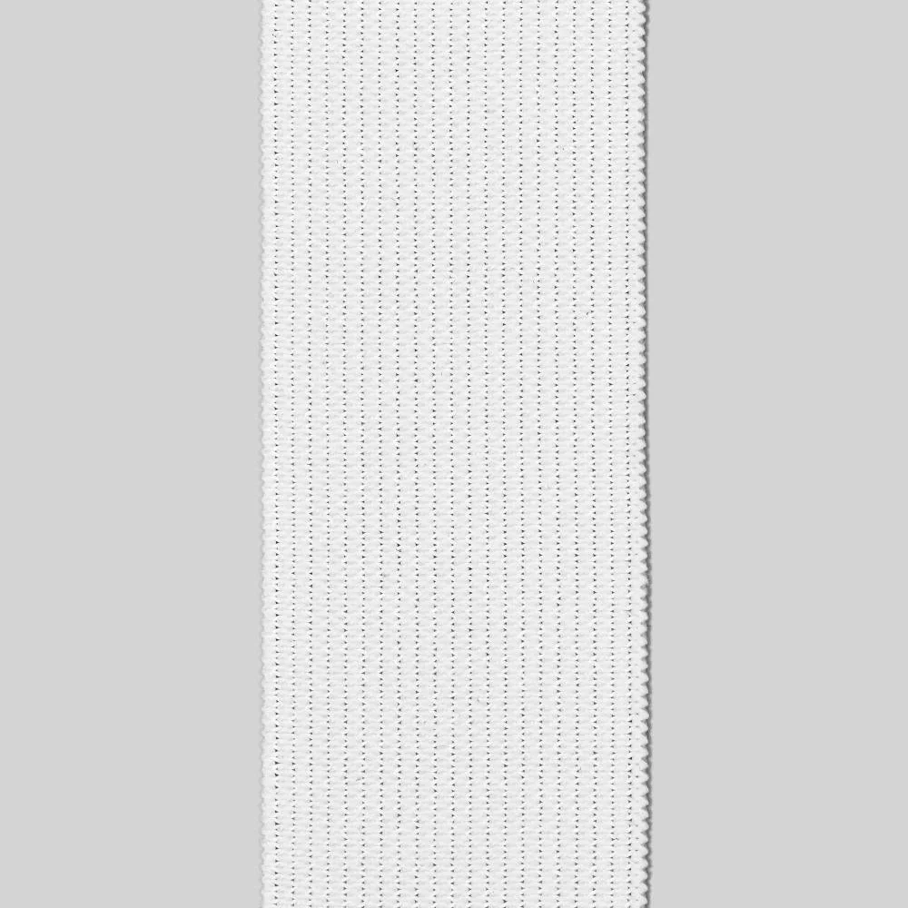 Knit Elastic-  1" White - Image 2